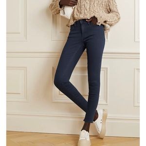 Rag & bone Legging Jean in Navy Sateen